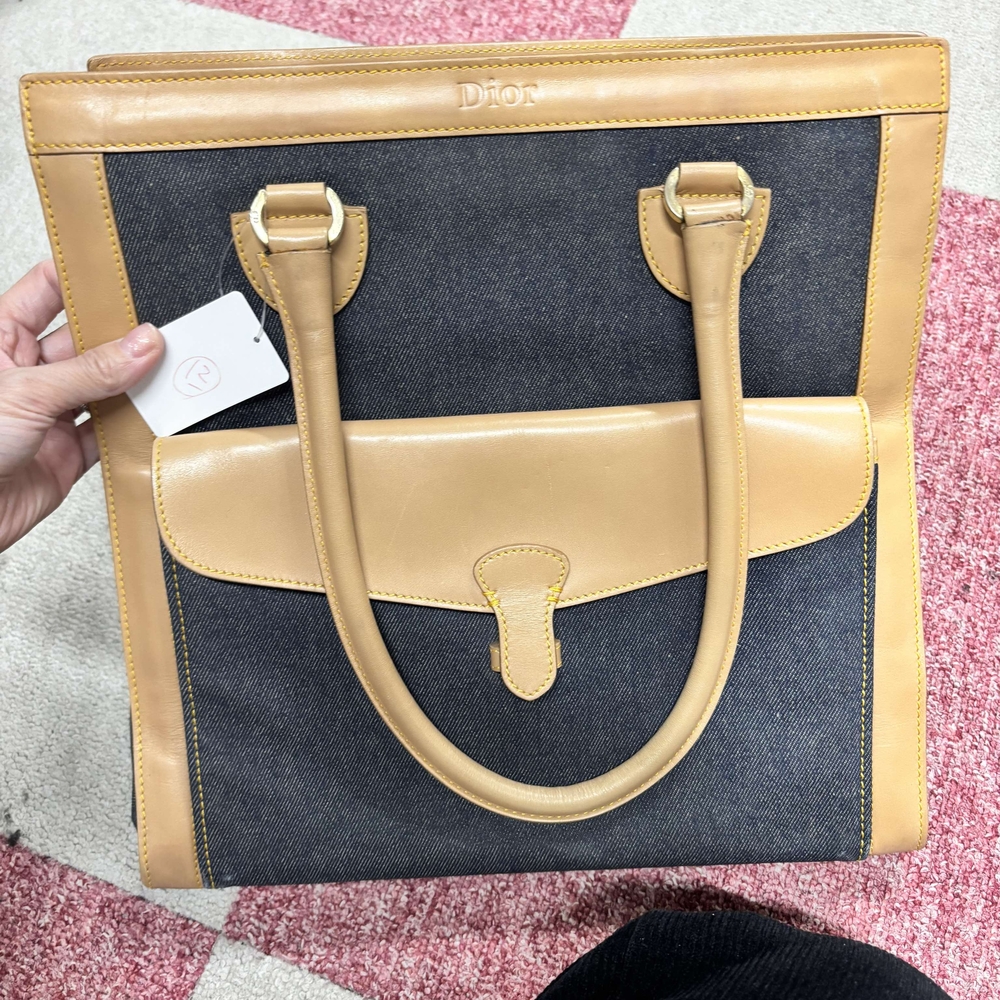 Dior Tan and Black Women's Bag